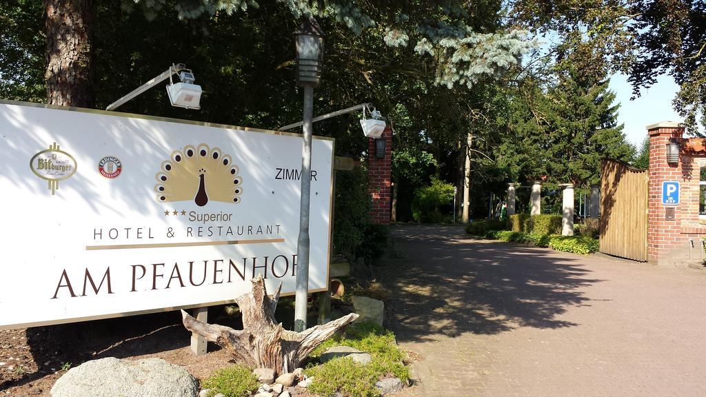 Hotel Restaurant Am Pfauenhof Quakenbrück Kültér fotó
